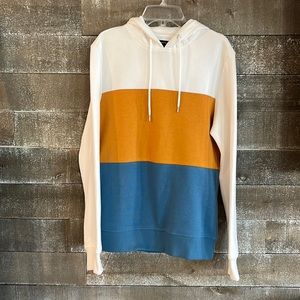 New INC hooded sweater